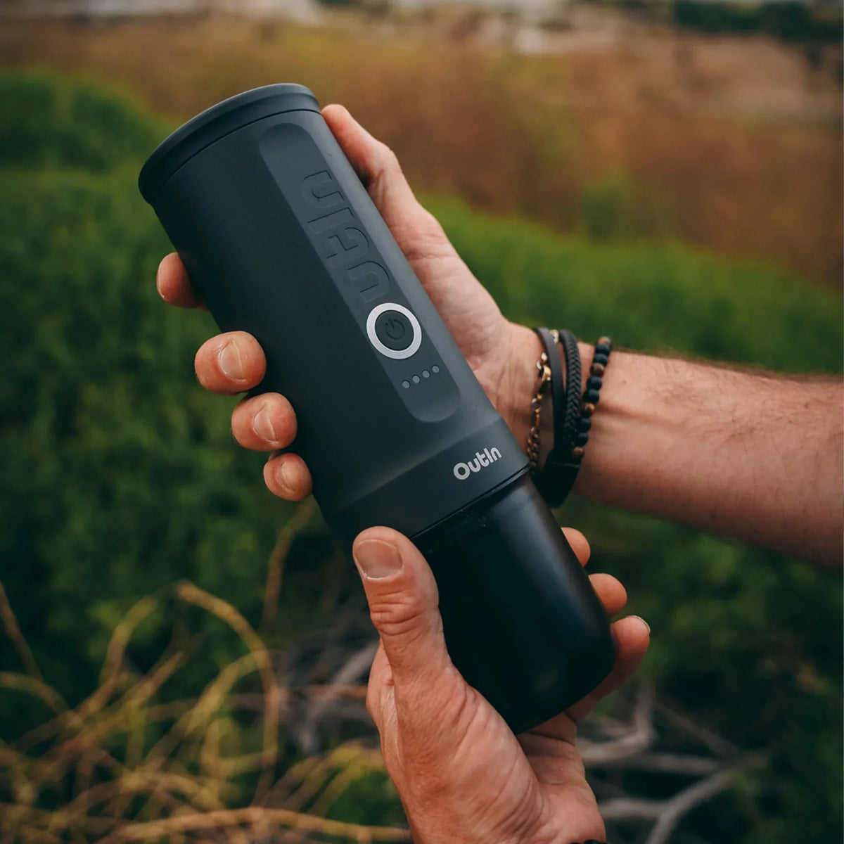 OutIn Nano Portable Espresso Maker — Space Grey