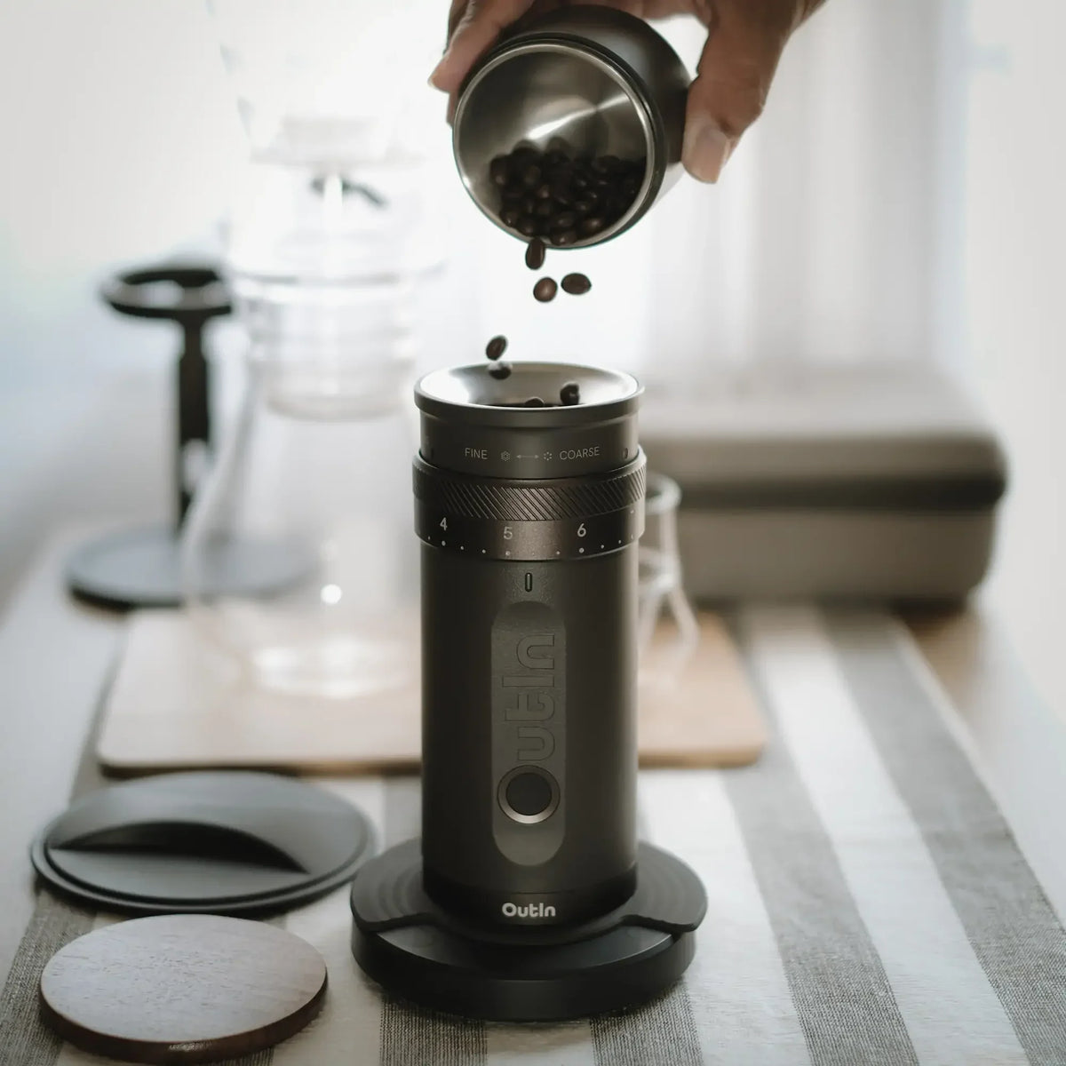 OutIn Fino Portable Coffee Grinder