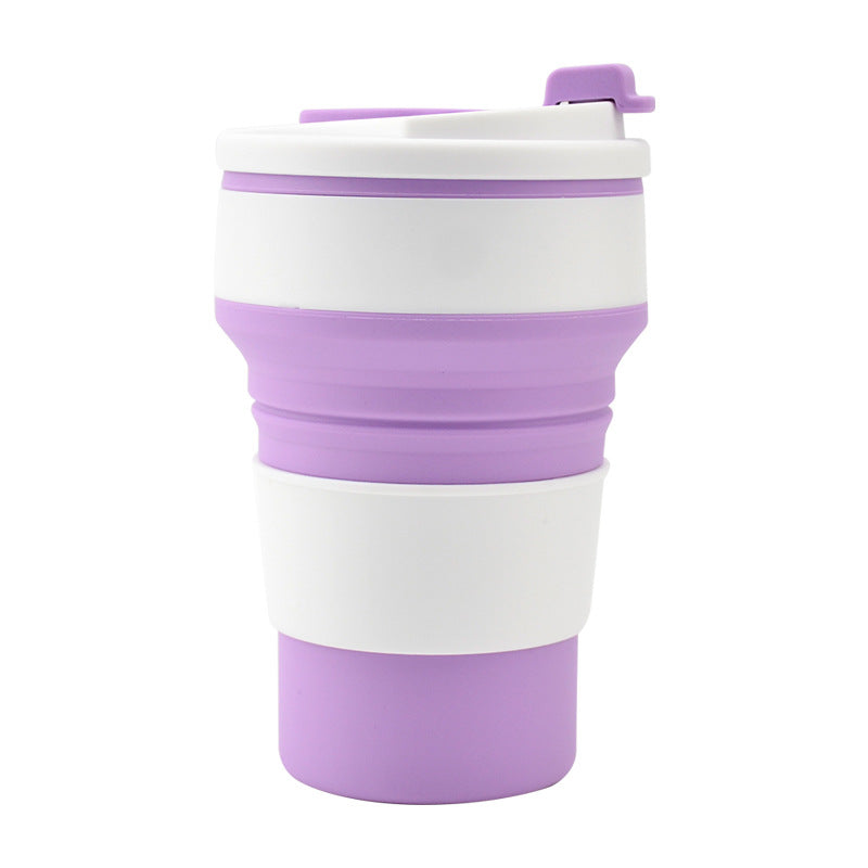 Collapsible Silicone Travel Coffee Cup