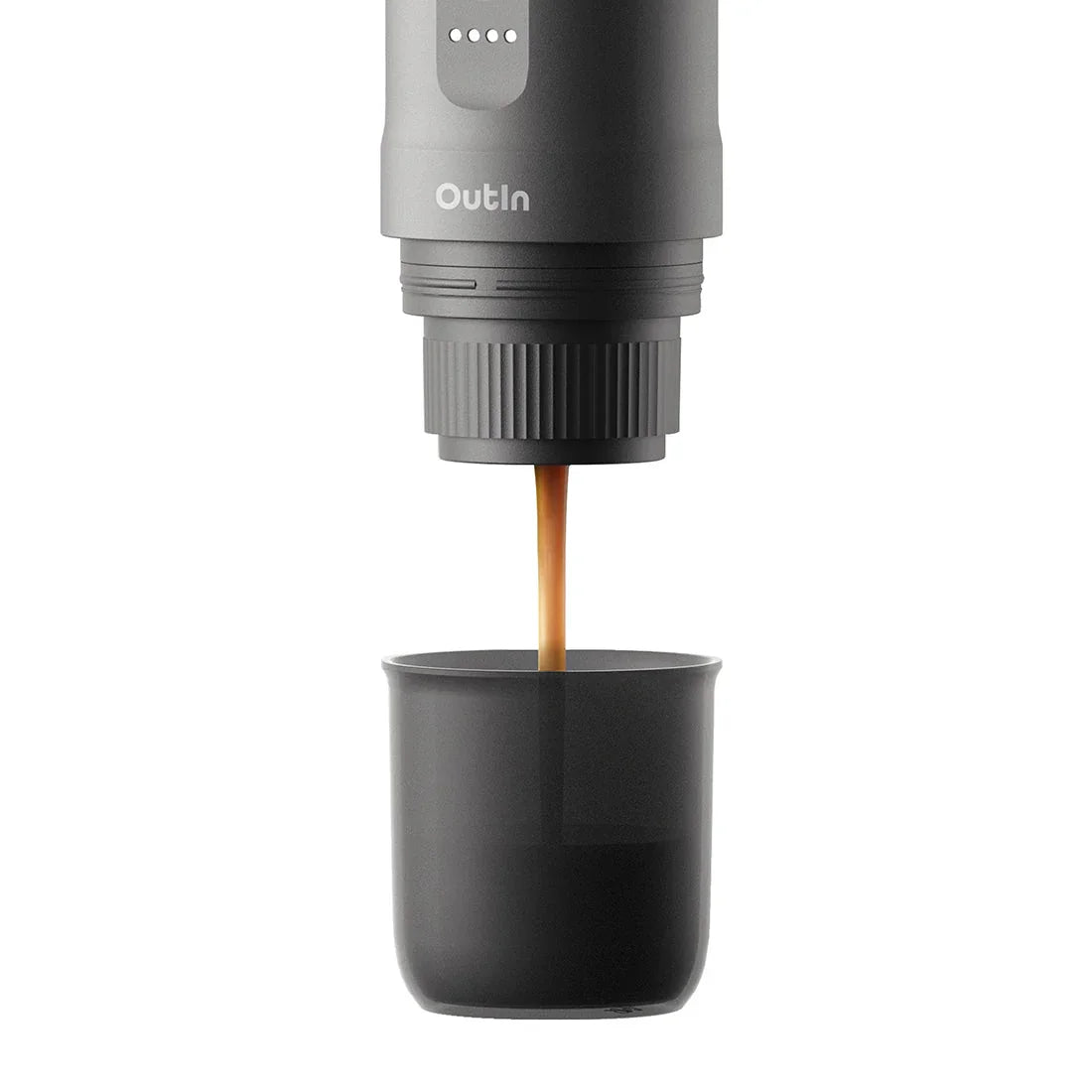 OutIn Nano Portable Espresso Maker — Space Grey